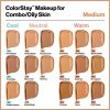 Revlon ColorStay Liquid Foundation for Combination/Oily Skin SPF 15 - Longwear Matte Finish, Early Tan (340), 1.0 oz.