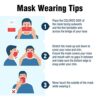 WeCare Kids Disposable Face Masks, 50 Pack Variety Colors