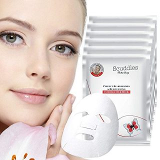 Korean Collagen Face Mask Sheet, Deep Moisturizing Instant Hydrating