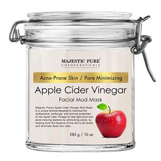 "Majestic Pure Apple Cider Vinegar Facial Mask - Your Secret to Youthful, Glowing Skin