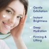 Ebanel Bundle of 40% Urea Cream 4.6 Oz, and Exfoliating Face Scrub