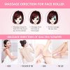 Jade Roller Rose Quartz Roller & Gua Sha Tools Set