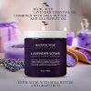 Lavender Oil Body Scrub Exfoliator with Shea Butter and Grapefruit Oil