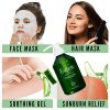 Esthete Aloe Vera Gel for Face, Sunburn Relief, Acne Treatment, Hair Mask