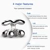 4D Microcurrent Facial Massager Roller, Face Massager Face Lift