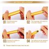 Facial Massager, Face Massage Stick, 24K Gold Electric Beauty Bar