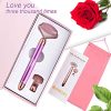 ZS ZESHIN Upgrade 2 in 1 Electric Jade Facial Massager Roller