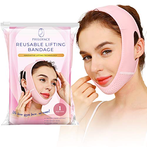 PHILOFACE Reusable V Line Face Lift Mask, Facial Slimming Strap