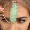 Skin Massage Roller"Jade Stone" for Face & Body: Facial Lines, Neck, Arms