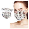 Lofiu 50PC Floral Disposable_Face_Mask For Adults
