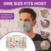Donut Mask (50 Pack) - Premium 3-PLY Fun Masks for Women