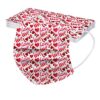 50Pcs Valentine‘s Disposable_Face_Mäsks with a Elastic Earloop for Adult