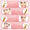 4-in-1 24K Golden Pulse Face Massager – Electric Jade Roller, Anti-Aging, Wrinkle-Fighting & Skin Tightening Beauty Bar