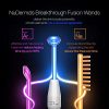 NuDerma Clinical High Frequency Skin Therapy Wand – Natural Acne & Wrinkle Treatment with Fusion Neon & Argon Wands