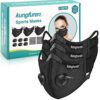 kungfuren 3 Sets Sports Cycling Masks with Activated Carbon Filter