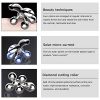 4D Microcurrent Facial Massager Roller, Face Massager Face Lift