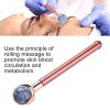 Revitalize Your Skin with the Natural Jade Roller Massager in Relaxing Blue