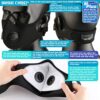BASE CAMP M Plus Dust Face Mask with 6 Activated Carbon Filters