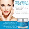 Natural Power Deep Wrinkle Cream for Face | w/Jojoba, Hyaluronic Acid & Peptides