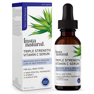 Vitamin C Face Serum - Triple Strength Anti Aging, Wrinkle & Brightening Facial