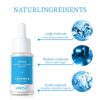WIS Triple Hyaluronic Acid Serum for Face - Deep Hydrating and Moisturizing