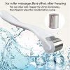 Goldseaside Ice Roller White, 2 Sizes Stainless Steel Face Roller Cooling Massager