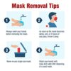3-Ply Red Disposable Face Masks – Individually Wrapped for On-the-Go Comfort
