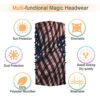 Headwear, Bandana, Neck Gaiter, Head Wrap, Headband for Men and Women