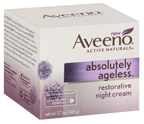 Aveeno Absolutely Ageless Restorative Night Cream Facial Moisturizer