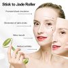 BAIMEI Jade Roller & Gua Sha Set Facial Beauty Tools