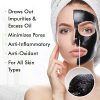 Ebanel Blackhead Remover Charcoal Peel Off Face Mask with Brush