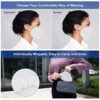 KN95 Face Masks (60pcs White), BLScode Individually Wrapped 5-Layer