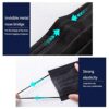 LUXSENZ Black Disposable Face Masks Breathable Dust Mask