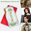 Jade Roller for Face, Neck & Under Eye, Natural Face Roller Massager