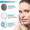 Sdbyn Facial Cleansing Brush, Electric Ultra-Mini Face Massager with 3 Modes