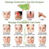 EAONE 5 in 1 Jade Roller Eyes Facial Massage Kit Skin Roller