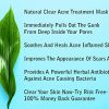 Natural Clear-Acne Treatment Mask-Works Better Than Benzoyl Peroxide