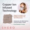 Shero 4-Layer Copper-Infused Reusable Face Mask With Nose Wire