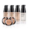 Full Coverage Liquid Concealer 3pcs & Waterproof Cream