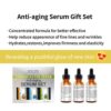 Anti Aging Serum 3-Pack, Vitamin C Serum,Hyaluronic Acid Serum