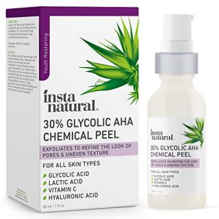 Glycolic Acid 30% AHA Chemical Peel - Blackhead, Dark Spot & Scar Removal