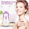 Cordless Electric Facial Threading Hair Removal for Women