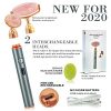 UMAZIN Premium USB Rechargeable Electric Vibrating Jade Roller