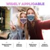 60 Pack Disposable Face Masks, Face Mask for Women
