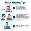 WeCare Kids Disposable Face Masks, 50 Asstd Tie Dye Masks