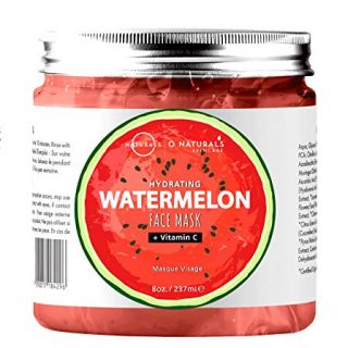 O Naturals Face Hydrating & Acne Fighter Watermelon Vegan Gel Mask.