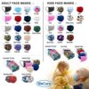 3-Ply Red Disposable Face Masks – Individually Wrapped for On-the-Go Comfort