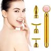 Number-one 4-IN-1 Beauty Bar, 24K Golden Pulse Facial Massager
