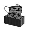 50Pcs Adult Disposable 3-Ply Face Macks with lace printing breathable