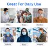 Disposable Face Masks 50Pack, WWDOLL 3-Ply Filter Protective
